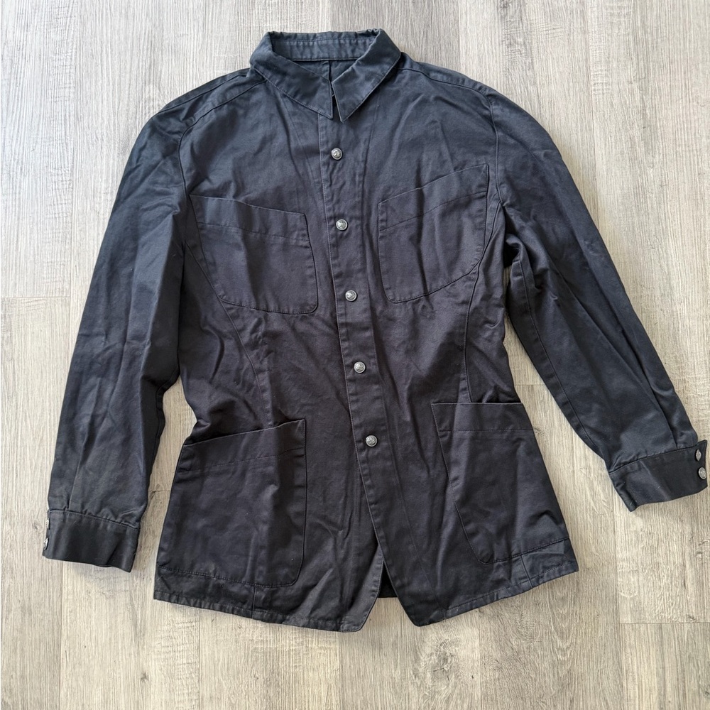 Thierry Mugler navy blue set